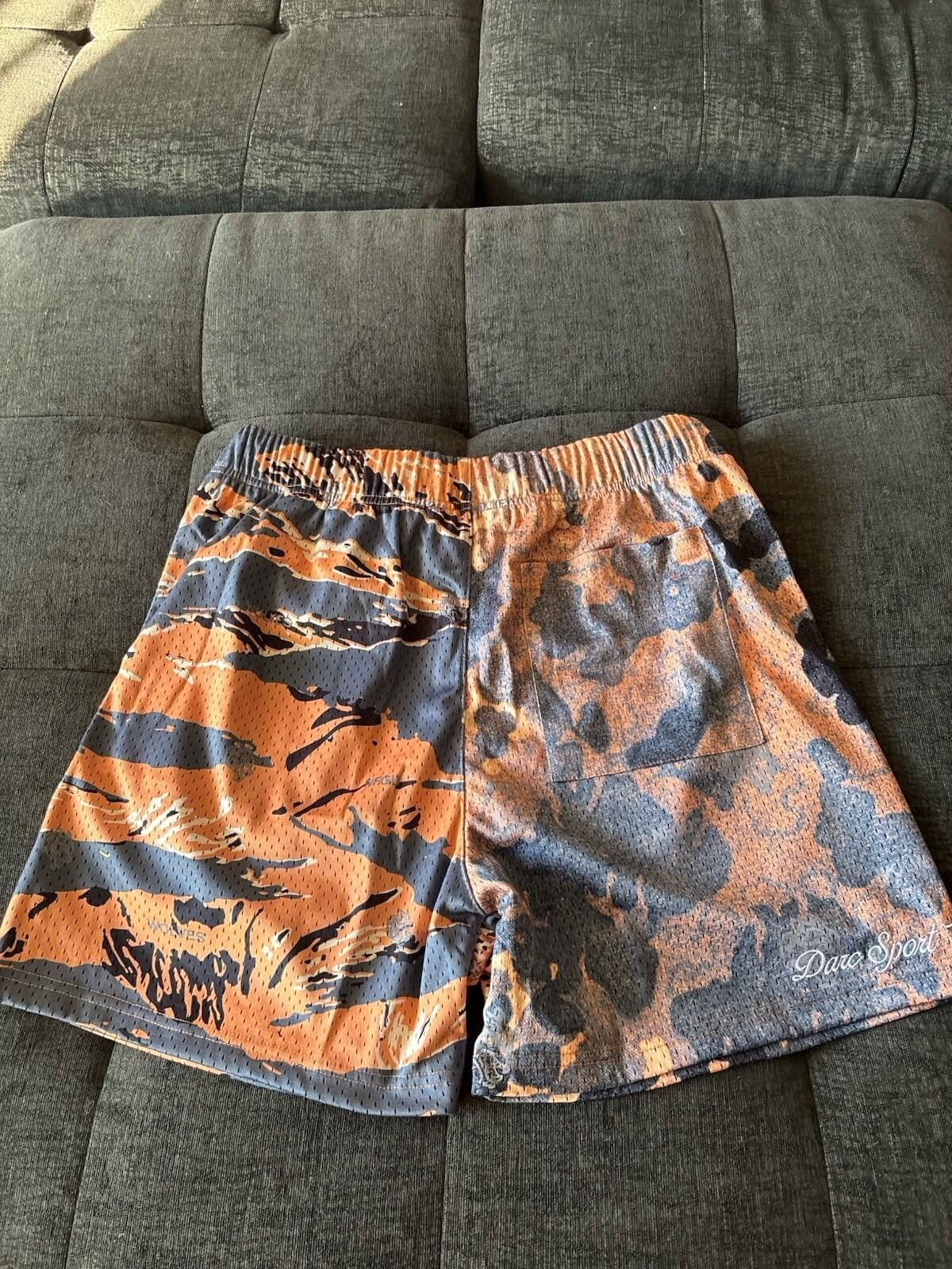 Nigel Cabourn Darc Sport Shorts Med NWT Patch Liam Camo Mesh Size US 32 / EU 48 - 6 Thumbnail