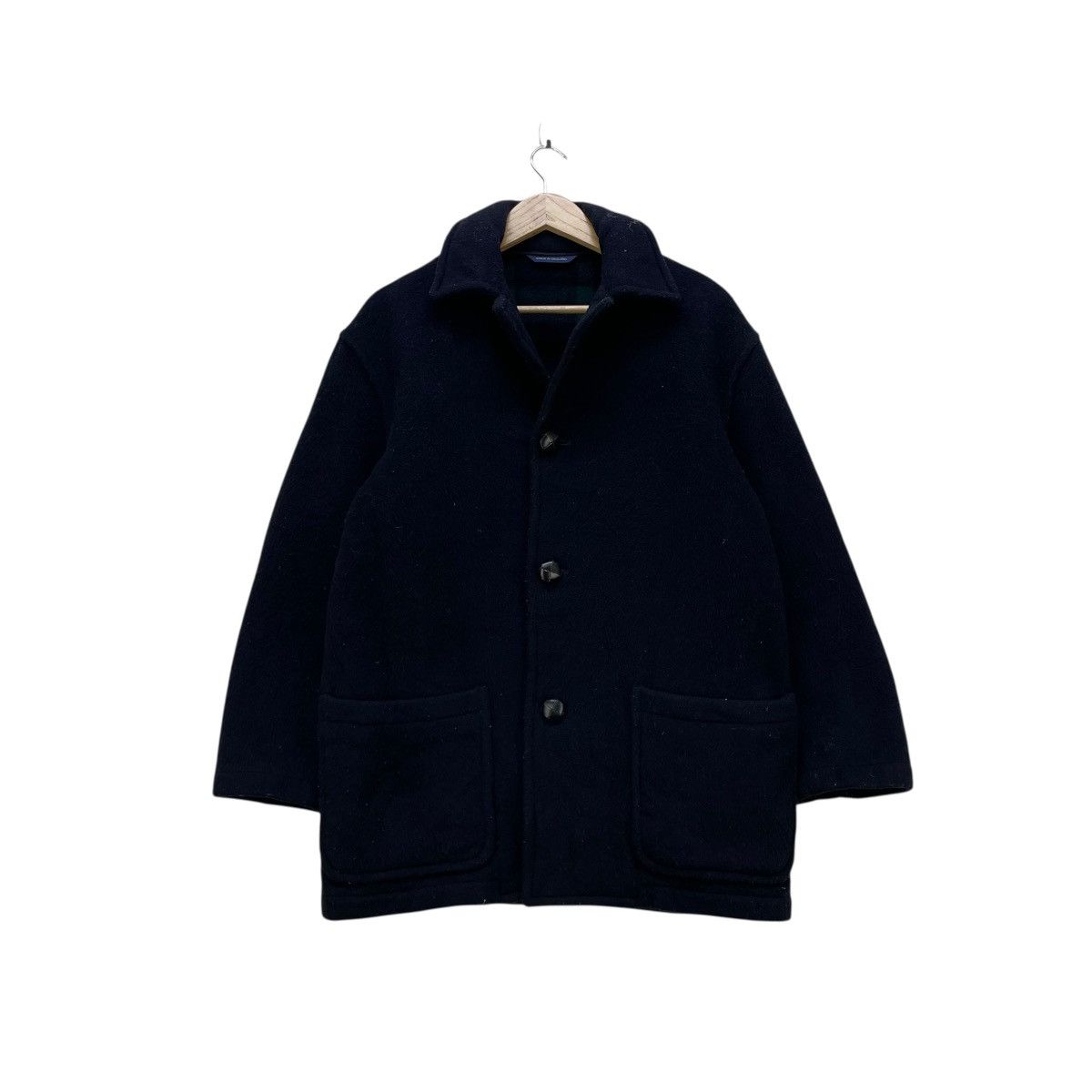 Tommy Hilfiger 💥Vintage Tommy Hilfiger Overcoat Made In England Size US M / EU 48-50 / 2 - 1 Thumbnail