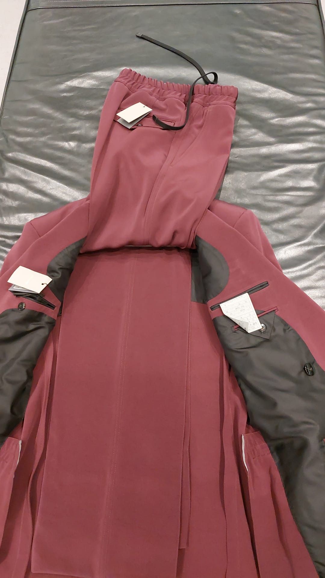 Tom Ford o1loc1c0824 15DD40SZ Cooper Jacket Suit in Burgundy Size US S / EU 44-46 / 1 - 2 Thumbnail