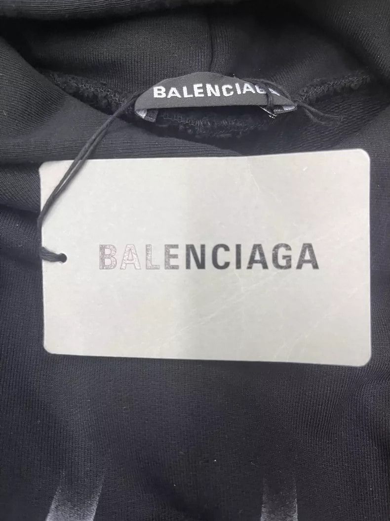 Balenciaga Balenciaga Portrait Logo print casual hooded sweatshirt Size US S / EU 44-46 / 1 - 4 Thumbnail