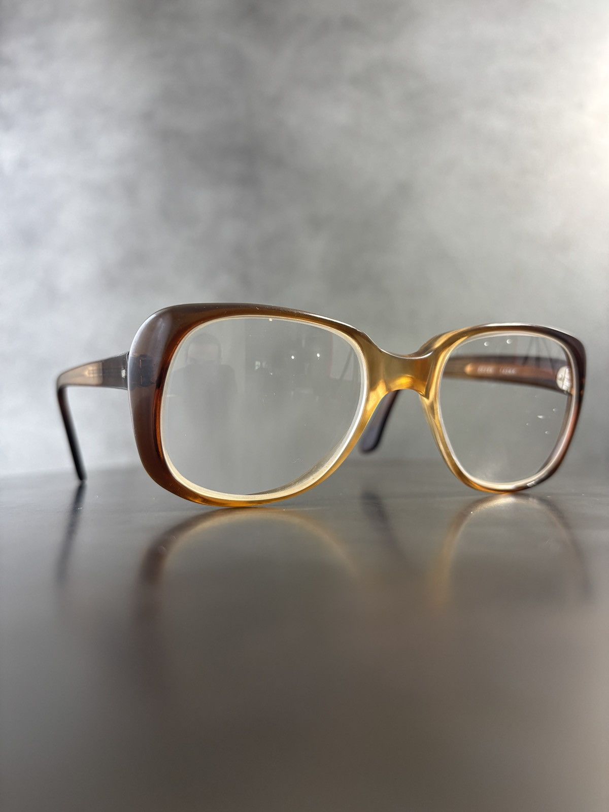 Vintage 1970s Acetate Eyeglasses 80s Vintage Frames Size ONE SIZE - 16 Thumbnail