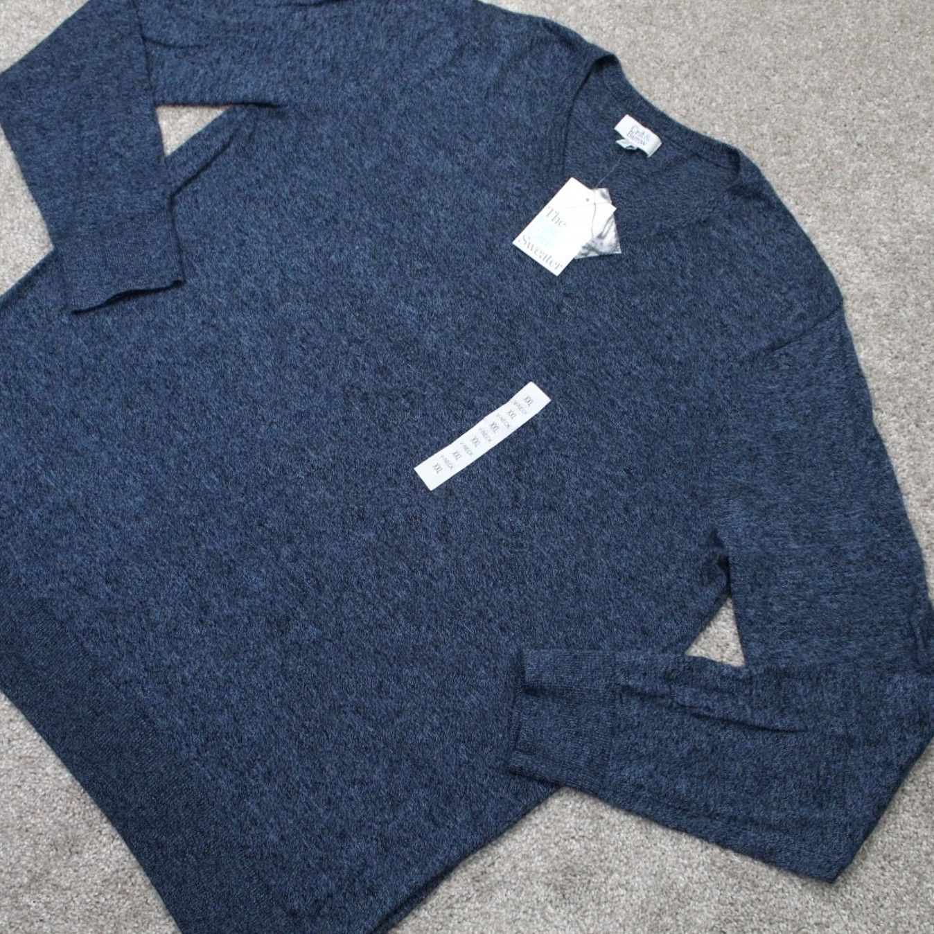 Croft & Barrow VINTAGE Croft & Barrow Sweater NWT Mens 2XL XXL Blue V-Neck Easy Care Cotton/Nylon/Modal Size US XXL / EU 58 / 5 - 3 Thumbnail