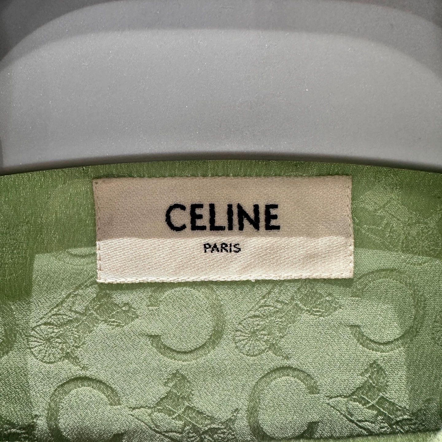 Celine Celine all-over horse carriage print silk shirt 42 Size M / US 6-8 / IT 42-44 - 3 Thumbnail