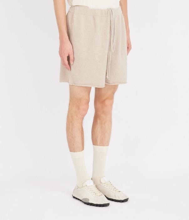 Maison Margiela o1bcso1str0526 Wool & Cashmere Short in Walnut Size US 34 / EU 50 - 2 Thumbnail