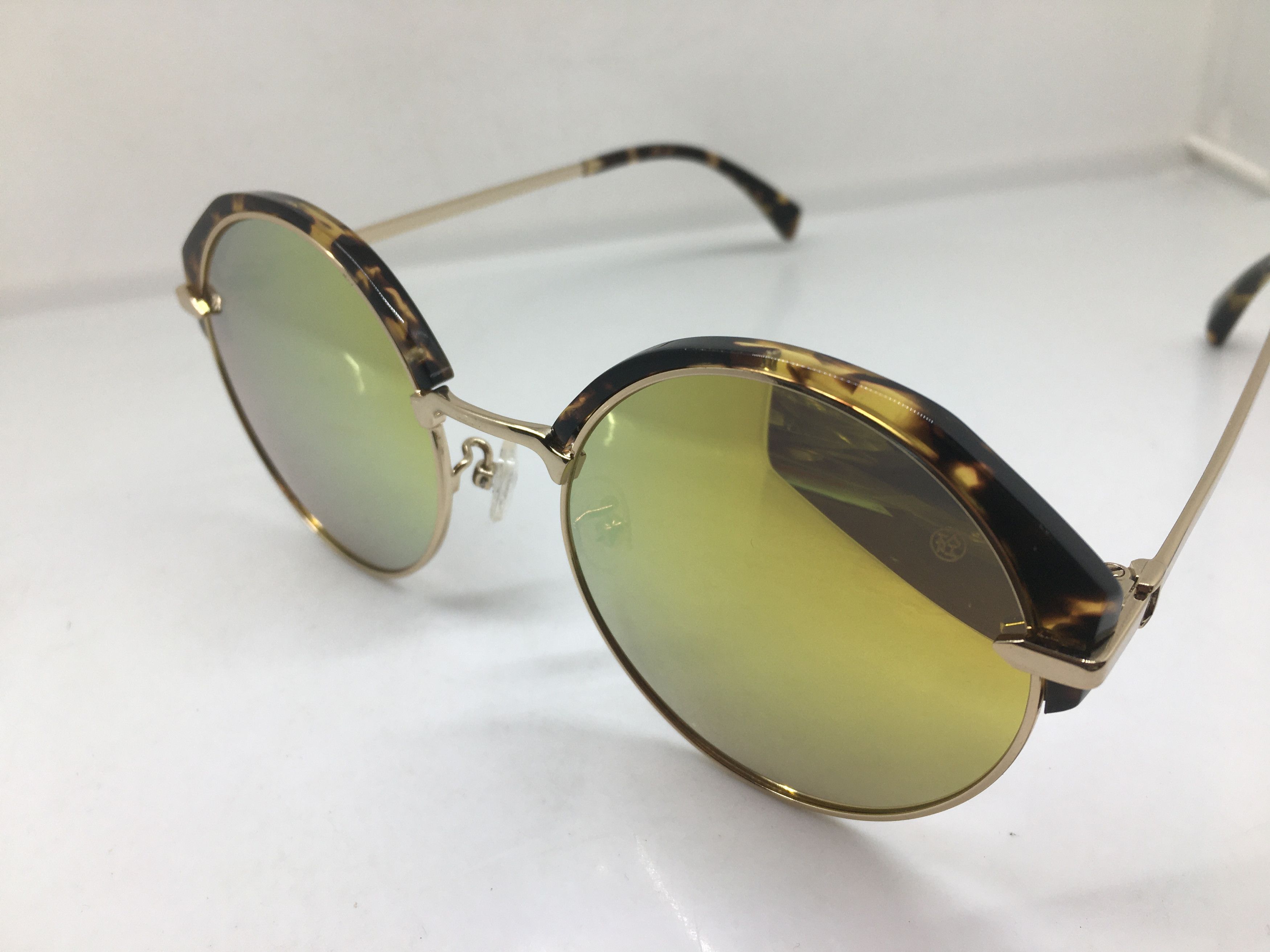 Other Gold Round Sunglasses Frame BUDDY HOLLY Size ONE SIZE - 3 Thumbnail