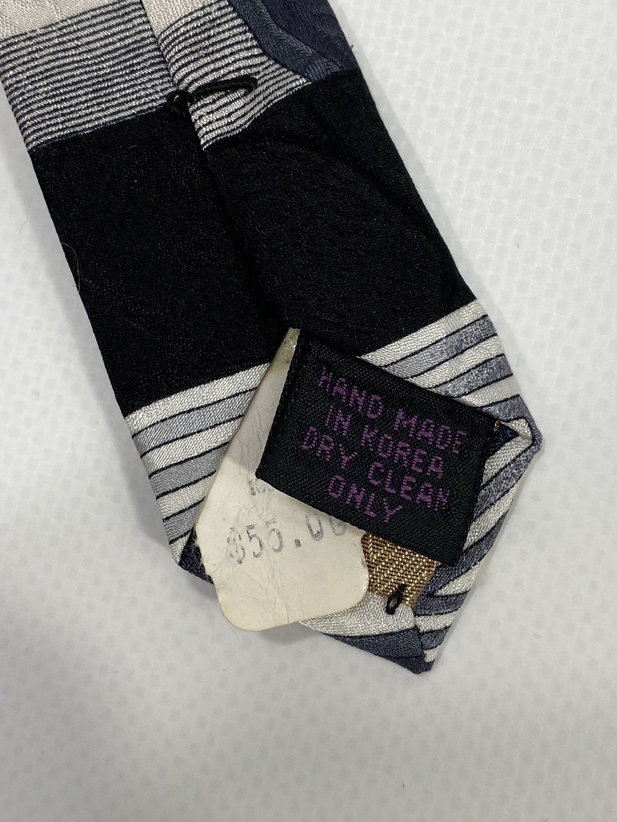 Pierre Balmain 🔥LASTDROP🔥 80s Pierre Balmain Couture Made In Korea Silk Tie Size ONE SIZE - 10 Thumbnail
