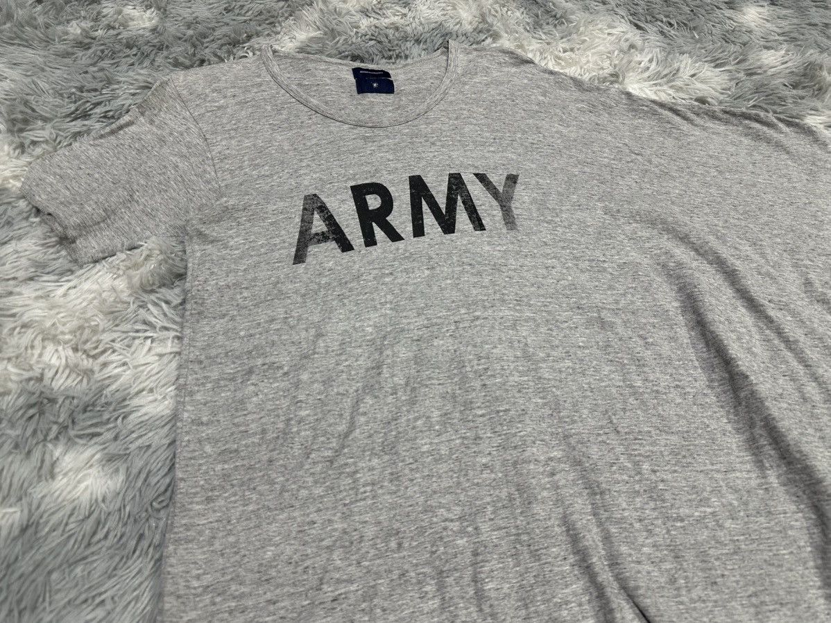 Maison MIHARA YASUHIRO 🔥Rare Mihara Yasuhiro Asymmetric Extended Army Shirt Cut Sew Size US S / EU 44-46 / 1 - 3 Thumbnail
