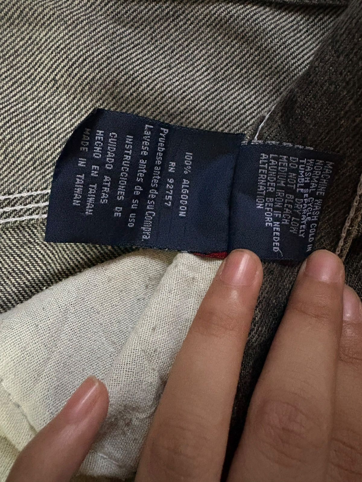 Japanese Brand Vintage Japanese Brand Mud Wash Baggy Carpenter Jeans Size US 36 / EU 52 - 11 Thumbnail