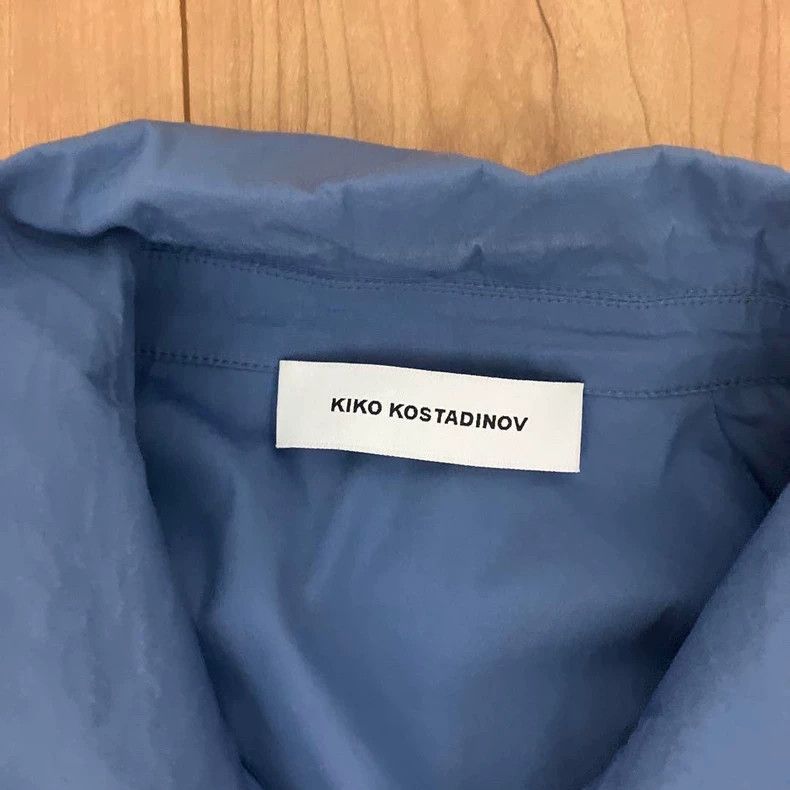 Kiko Kostadinov Kiko Kostadinov Blue Trench Coat 2506-Nextarrow Size US M / EU 48-50 / 2 - 2 Thumbnail