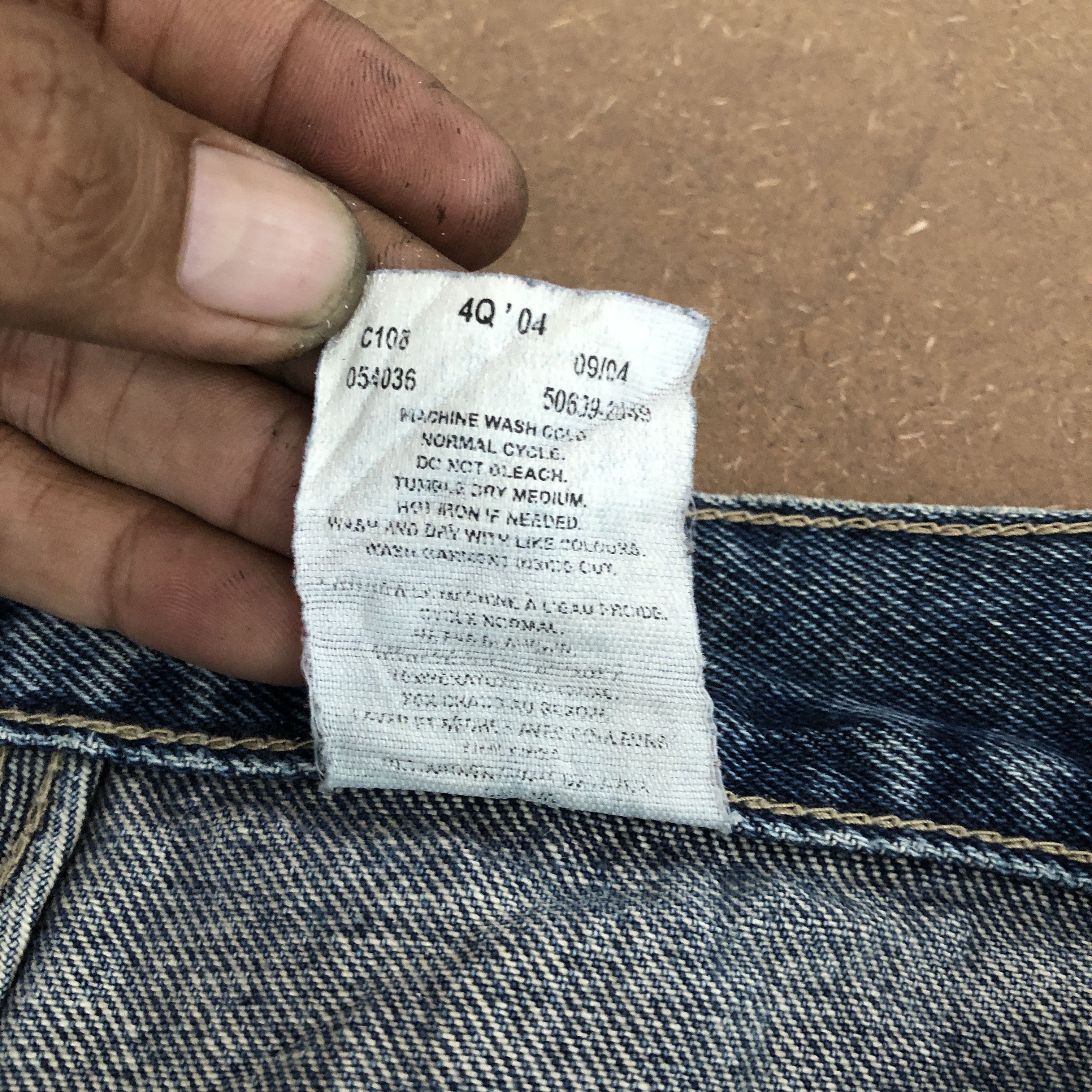 Levi's Vintage Levis 636 Orange Tab Jeans Levi's Distressed Denim Size US 32 / EU 48 - 12 Thumbnail