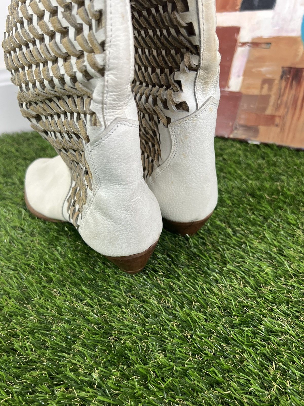 Cowboy Equipment Vintage streetwear Y2k Leather Sancho Cowboy Boots Size 39 Size US 9 / IT 39 - 4 Thumbnail