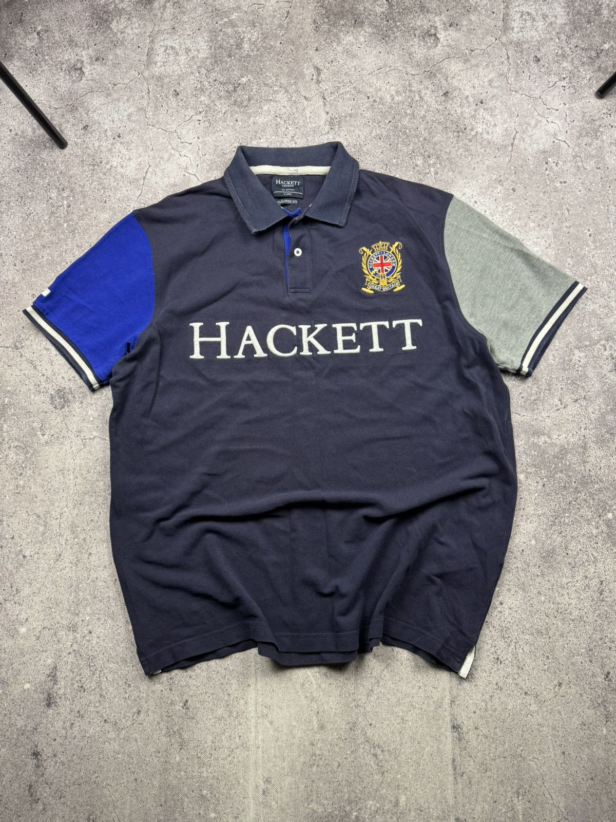 Hackett Vintage Hackett Polo Ralph Lauren style Blackwatch Y2K polo Size US XL / EU 56 / 4 - 1 Thumbnail