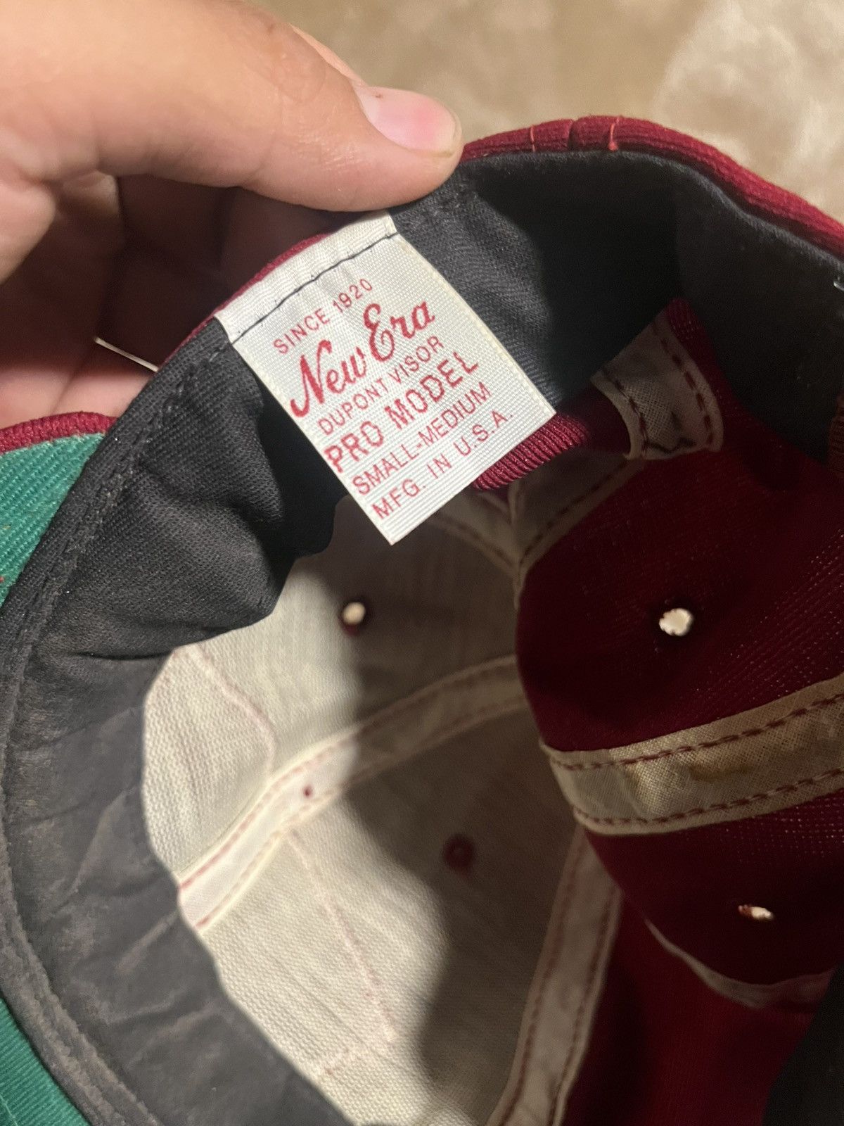 New Era Vintage 90’s 80’s New Era Made in USA USMC hat Size ONE SIZE - 9 Thumbnail