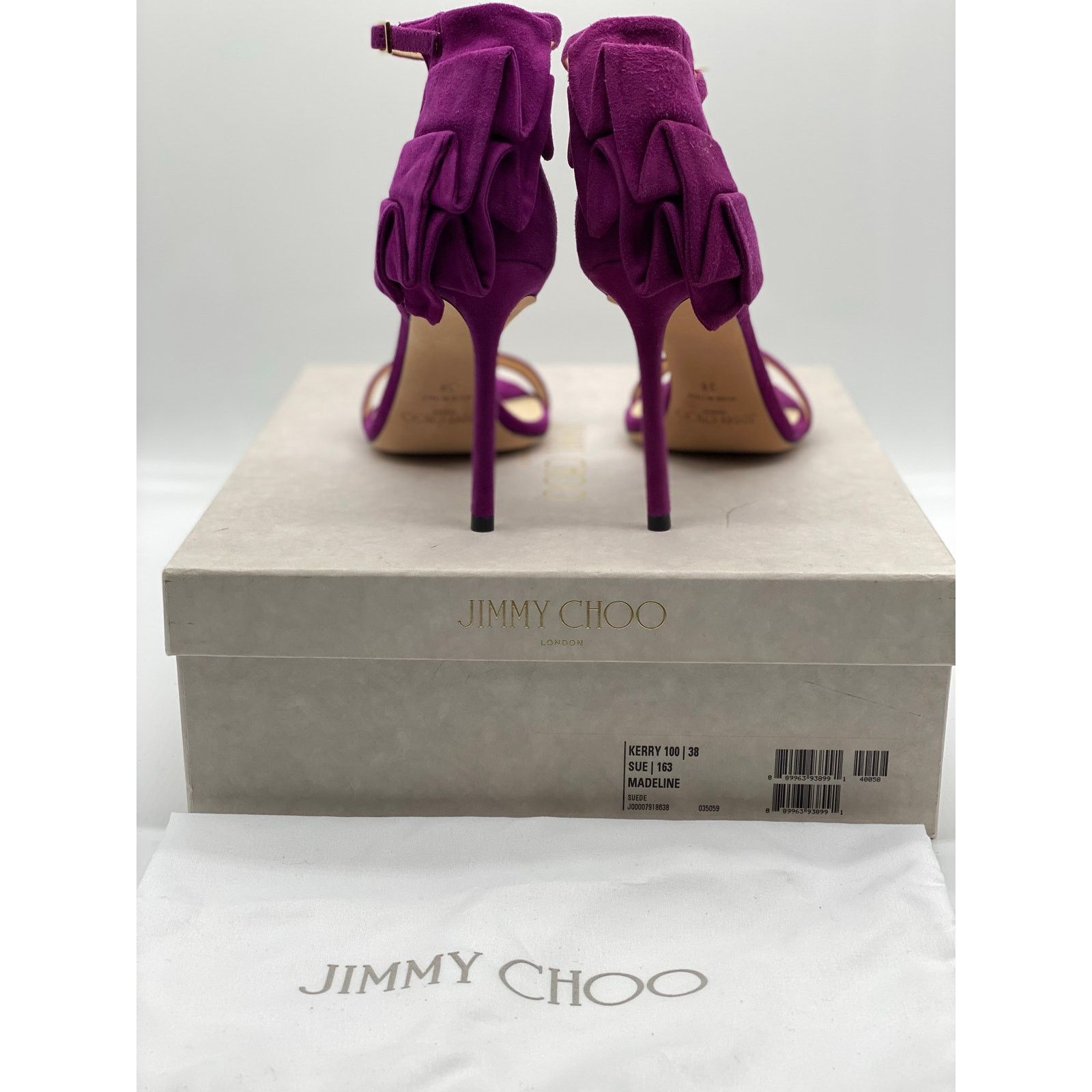 Jimmy Choo Jimmy Choo Kerry 100 Sandals Madeline (Blush Pink) sz. 38 EU Size US 8 / IT 38 - 9 Thumbnail