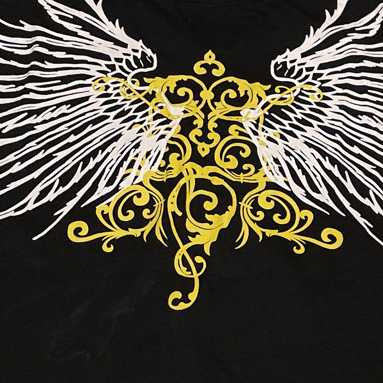 Affliction × Ed Hardy × Tapout Rare Wings Cross Longsleeve Y2K Affliction Style Size US M / EU 48-50 / 2 - 4 Thumbnail