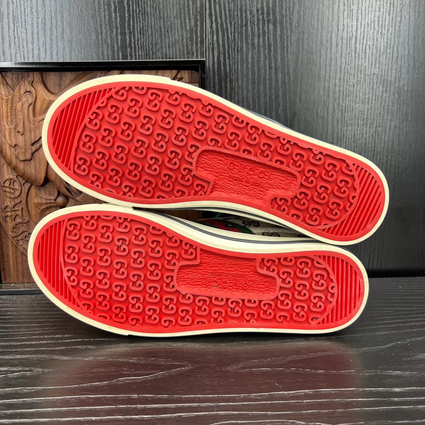 Gucci Gucci 1977 Ebony 37 Like New Shoes with Box & Acc Size US 6.5 / IT 36.5 - 6 Thumbnail