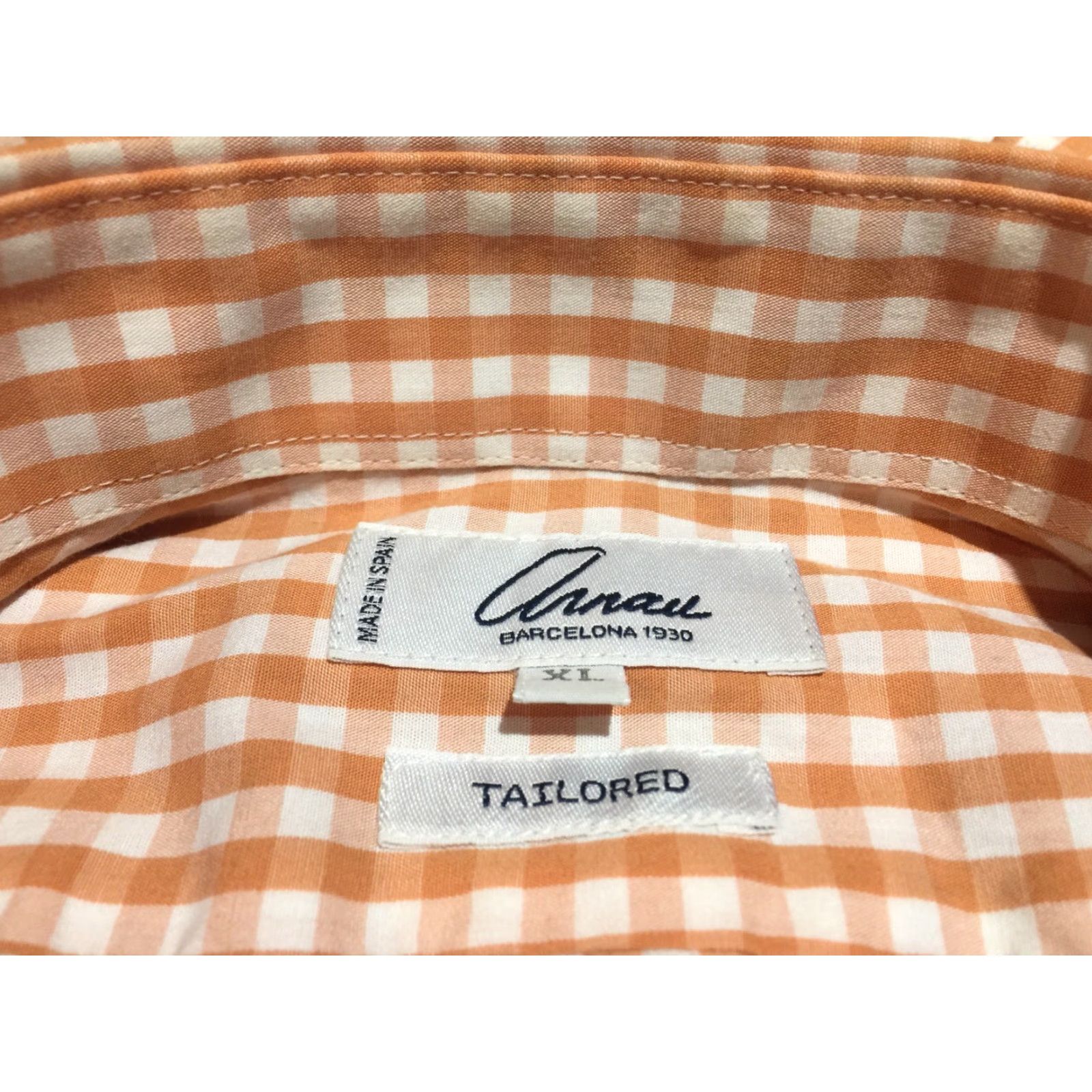 Vintage VINTAGE Arnau Men’s XL Plaids & Checks Button-Up Shirt Long Sleeve Cotton Blend Size US XL / EU 56 / 4 - 6 Thumbnail