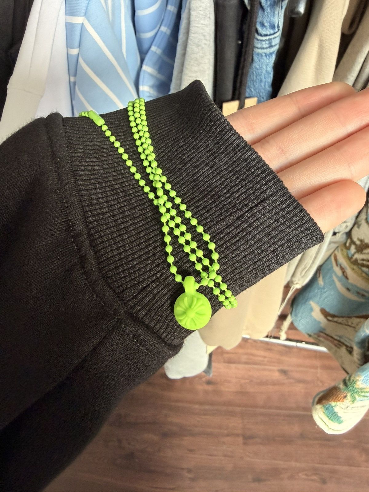 Chrome Hearts Chrome Heart Crossball Chain Silicone Size ONE SIZE - 4 Thumbnail