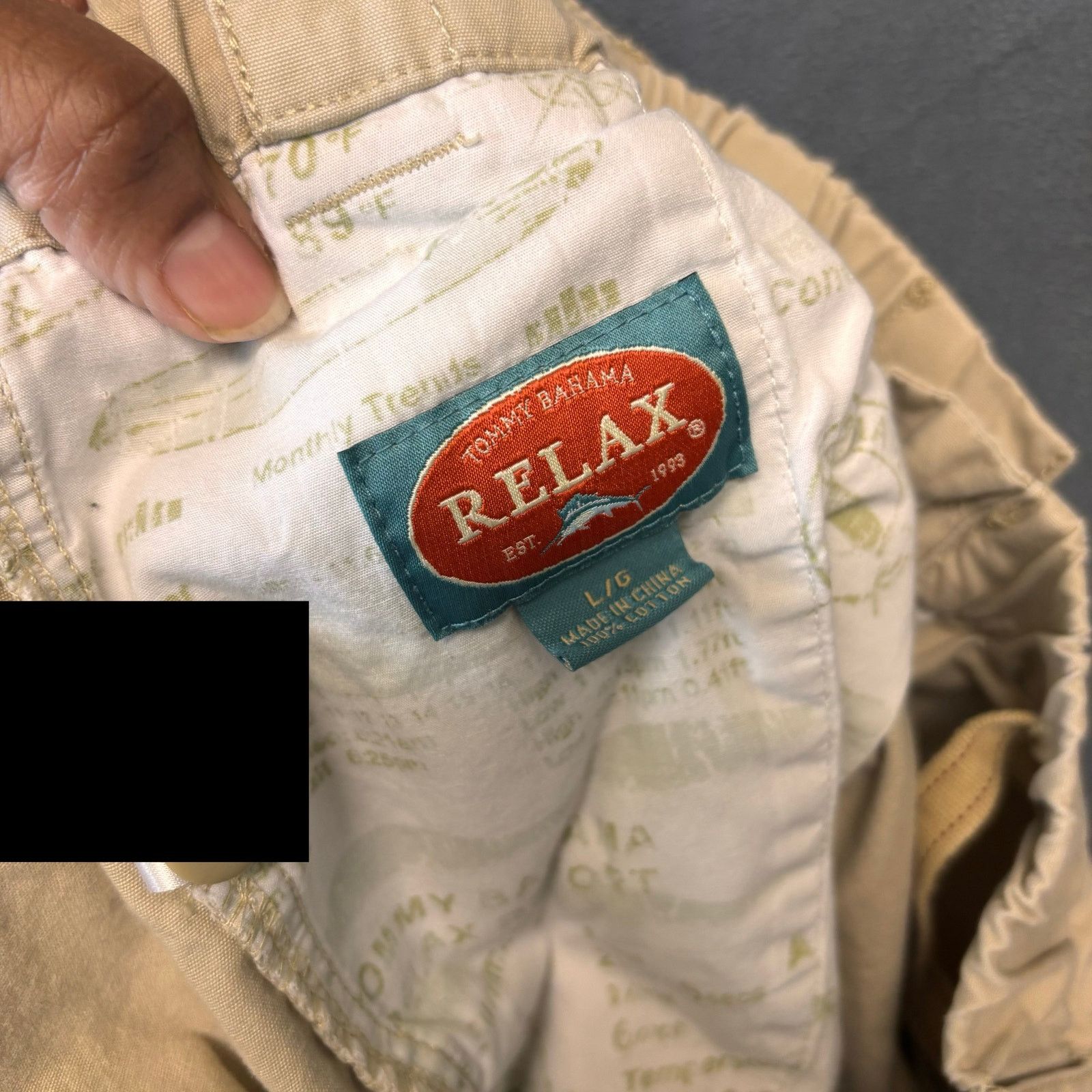 Tommy Bahama Tommy Bahama Relax Cargo Shorts Mens Large Beachy Retire Size US 36 / EU 52 - 2 Thumbnail