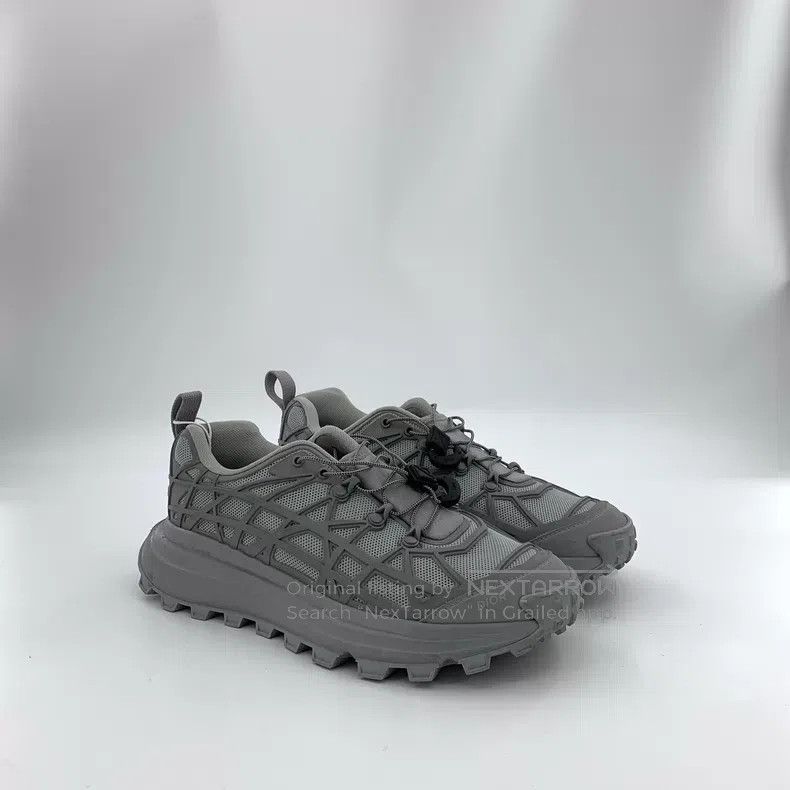 Dior Dior Gray round toe lase casual flat sneakers Size US 8.5 / IT 38.5 - 2 Thumbnail
