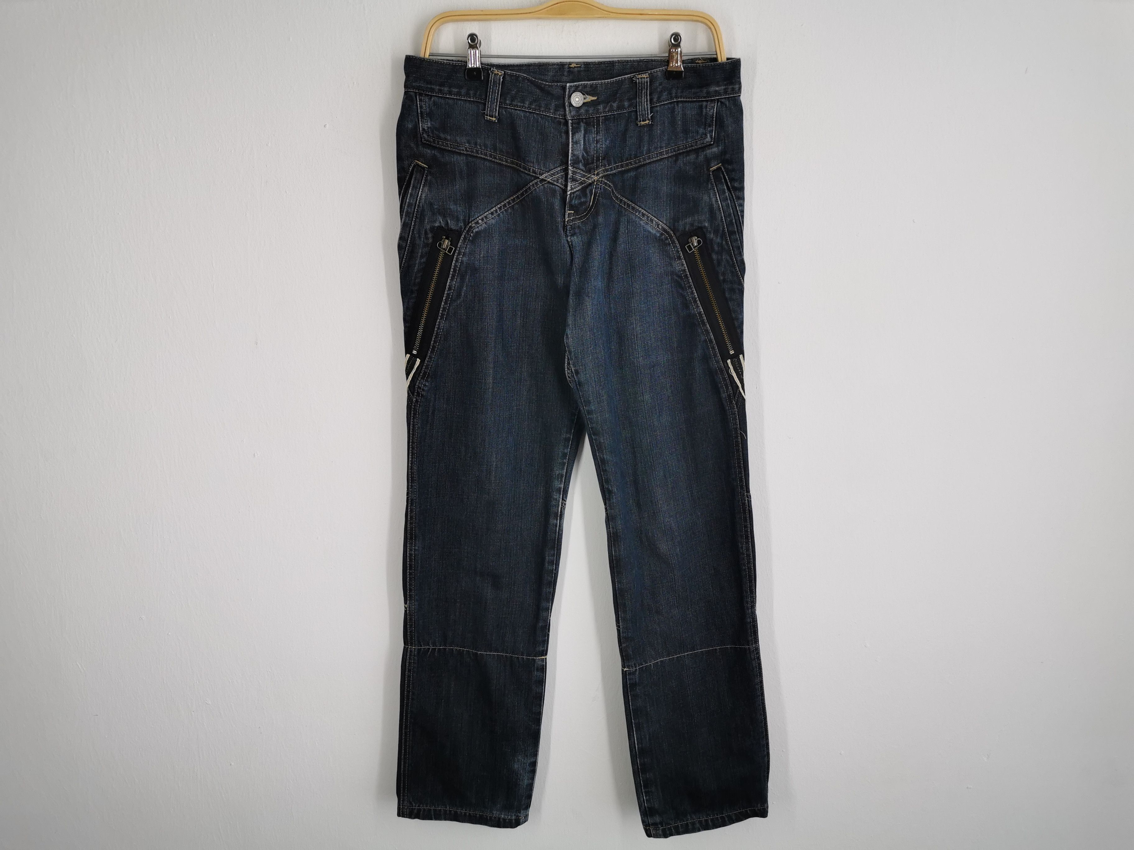 PPFM Vintage 90's PPFM Bondage Selvedge Denim Jeans Size 33 Size US 33 - 2 Thumbnail