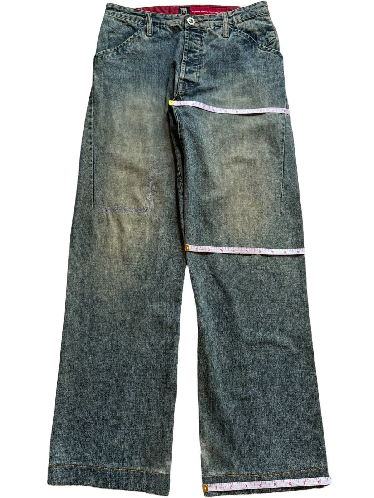 Oakley Vintage Oakley Mud Wash Spiral Leg Rare Jeans Size US 30 / EU 46 - 13 Thumbnail
