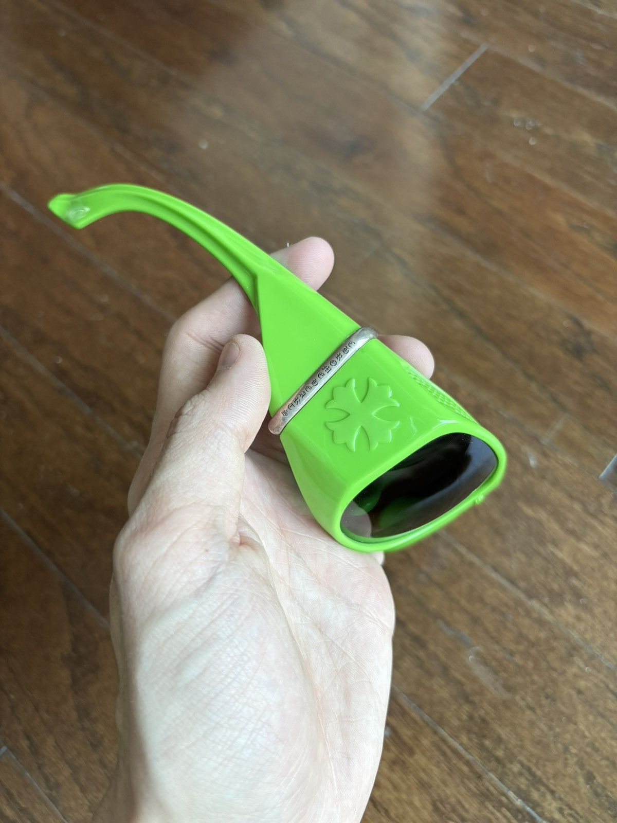 Chrome Hearts Chrome Hearts Lo Rita Lime Green Sunglasses Size ONE SIZE - 3 Thumbnail