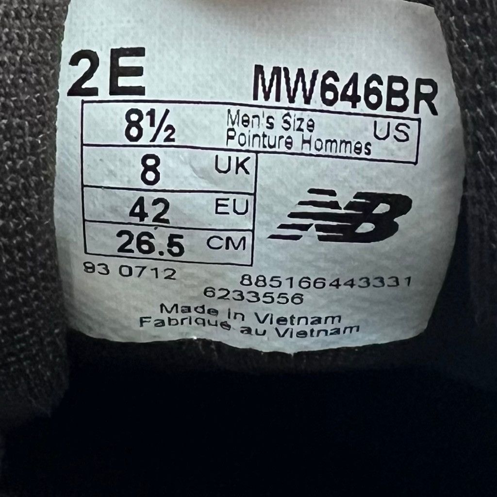 New Balance New Balance 646 Athletic Shoes Mens 8.5 Brown Walking Hiking Size US 8.5 / EU 41-42 - 6 Thumbnail