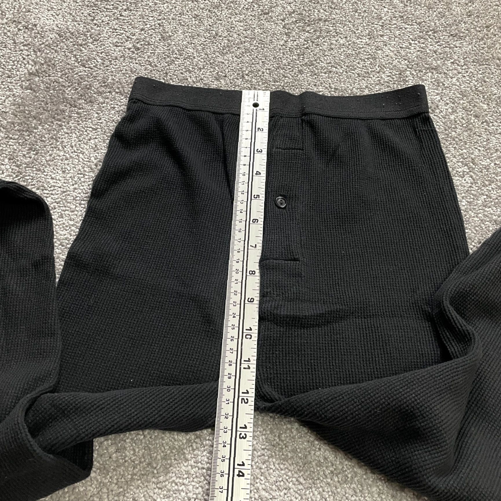 Vintage Polar Edge Mens Slim Black Polar Edge Thermal Base Layer Pants S Black Wide Selection? Size US 29 - 4 Thumbnail