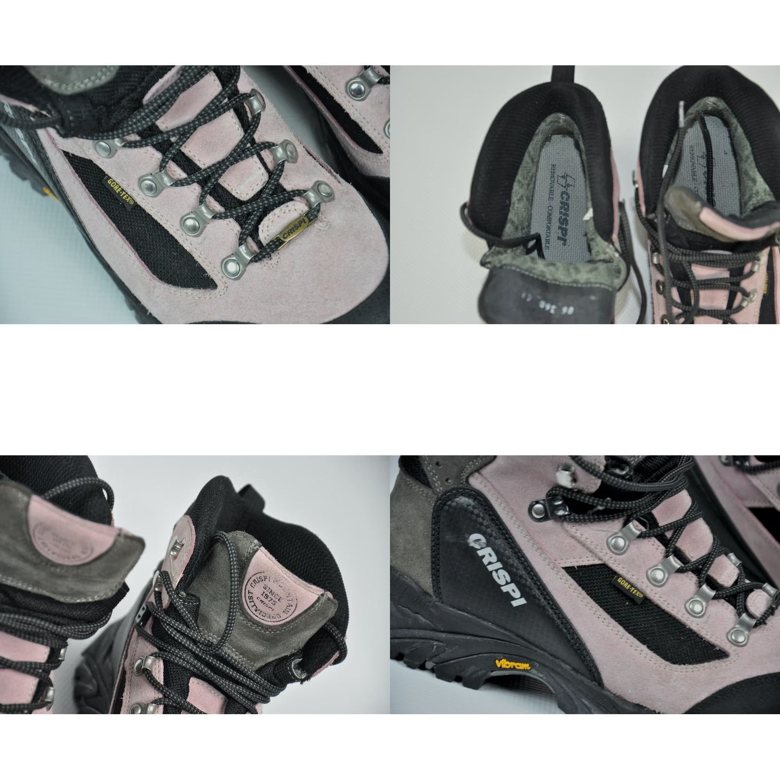 Vibram CRISPI Gore-Tex Vibram Boots size 41 Men Leather Multicolor US 8 EU 41 Size US 8 / EU 41 - 8 Thumbnail