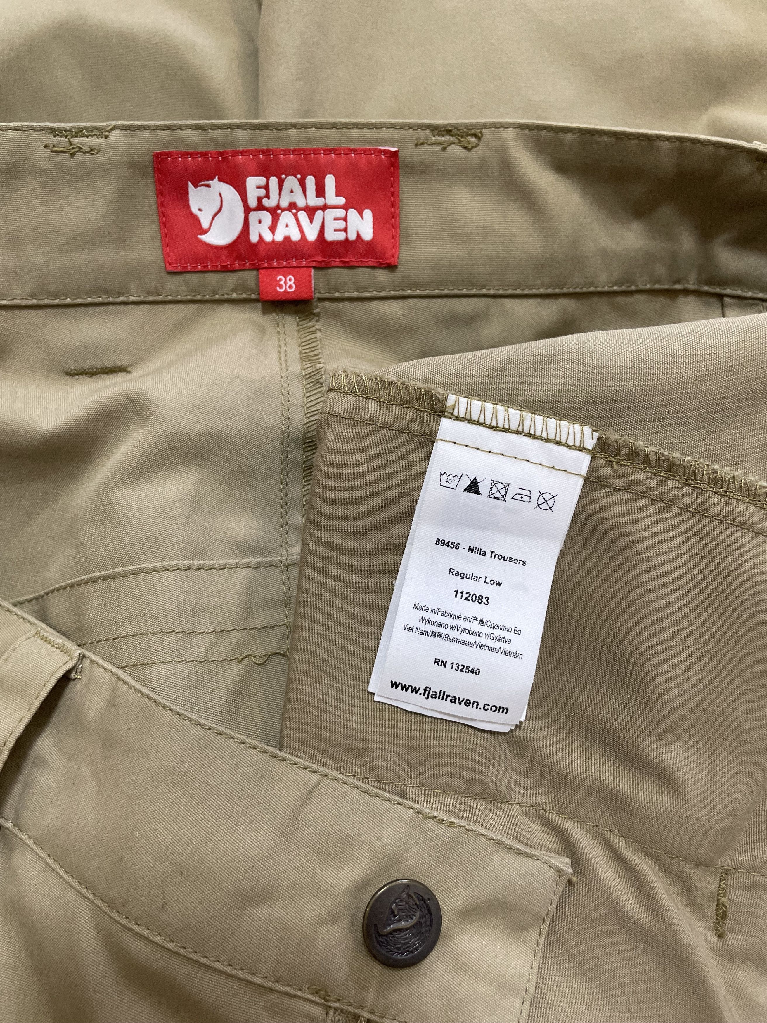 Fjallraven FJALLRAVEN Nilla Trousers G-1000 Pants Trekking Outdoor Size 26" / US 2 / IT 38 - 12 Thumbnail