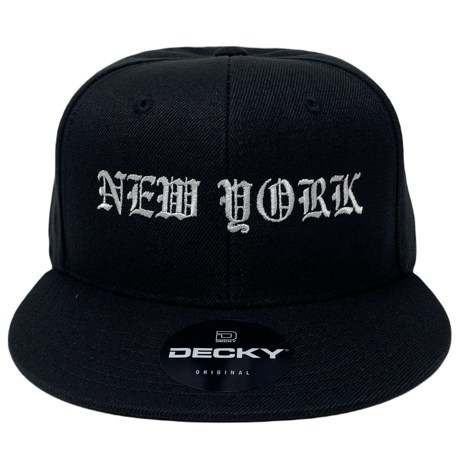 Other New York City Old English Snapback Hat All Black Size ONE SIZE - 3 Thumbnail