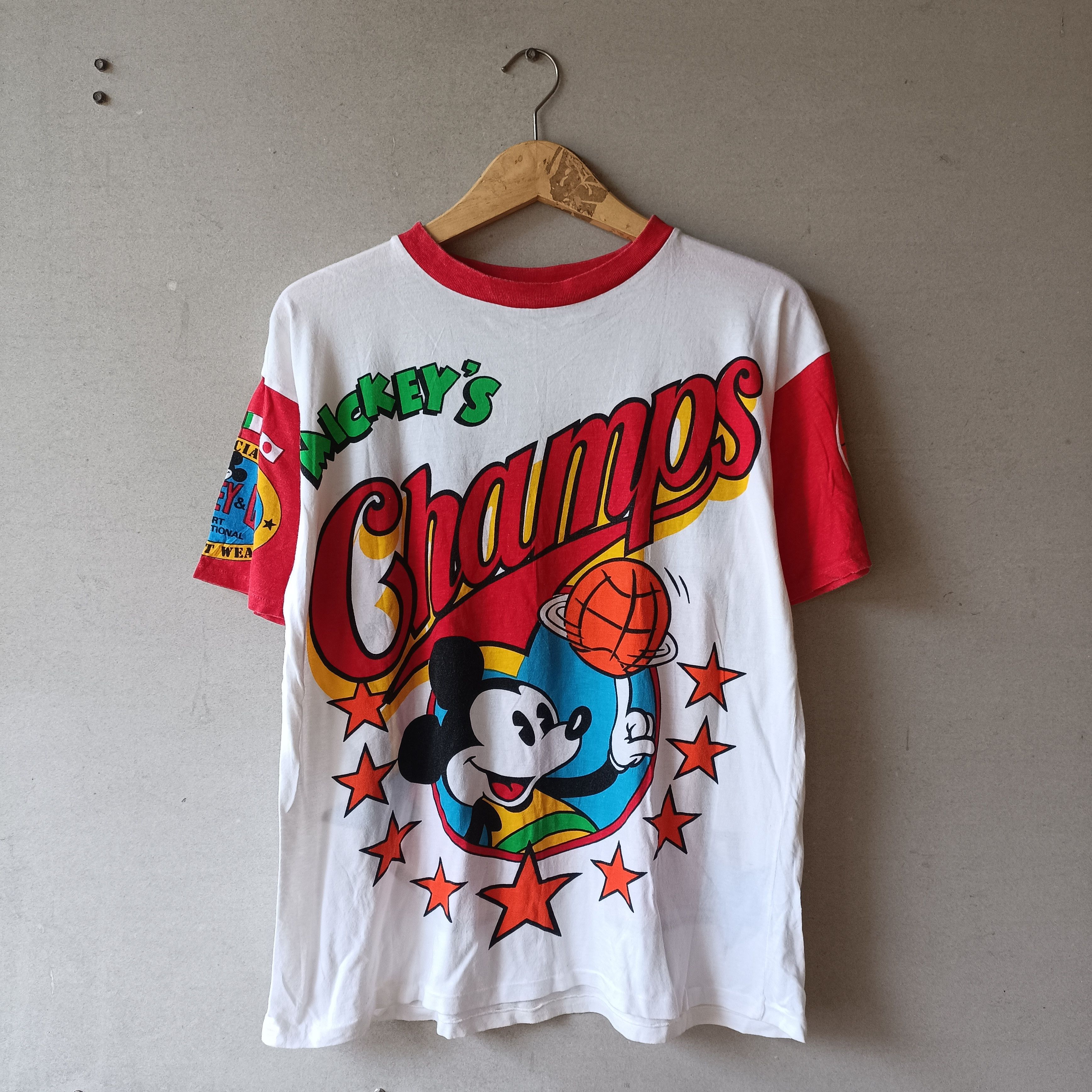 Mickey Mouse Vintage 90s Mickey Mouse Walt Disney vtg tee Size US M / EU 48-50 / 2 - 1 Thumbnail