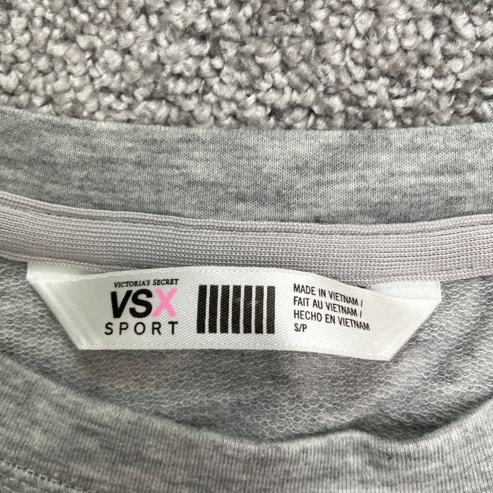 Victoria's Secret Victoria's Secret VSX Sport Sweatshirt Womens S Gray Backless Crew Active Size S / US 4 / IT 40 - 6 Thumbnail