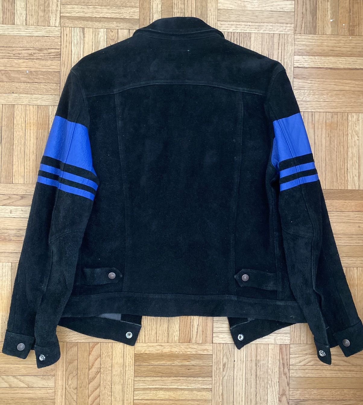 Undercover Undercover AW97 LEAF Suede Trucker Jacket *LAST DROP* Size US M / EU 48-50 / 2 - 2 Thumbnail
