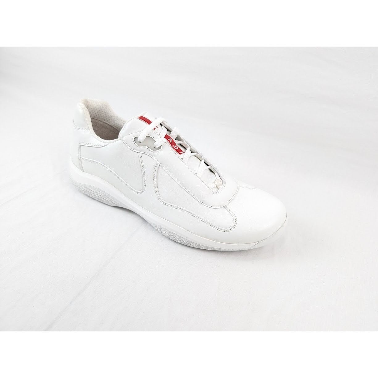 Prada o1rshd1 Cup Low-Top Sneakers in Bianco Size US 10 / EU 43 - 2 Thumbnail