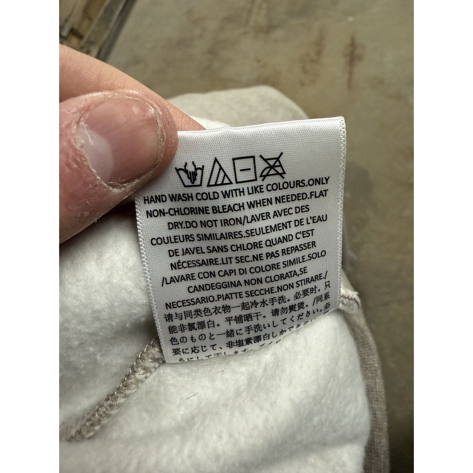 Essentials Essentials Hoodie Heather Tan Used XL Size US XL / EU 56 / 4 - 5 Thumbnail
