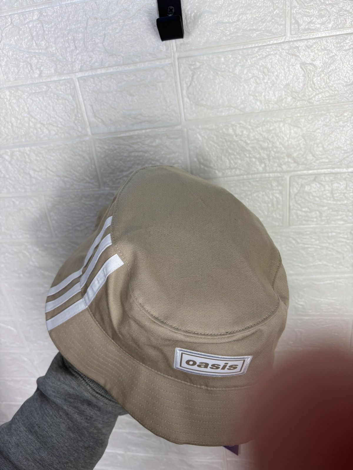 Adidas Adidas X Oasis 25 Originals Beige Bucket Hat Size OS Size ONE SIZE - 7 Thumbnail