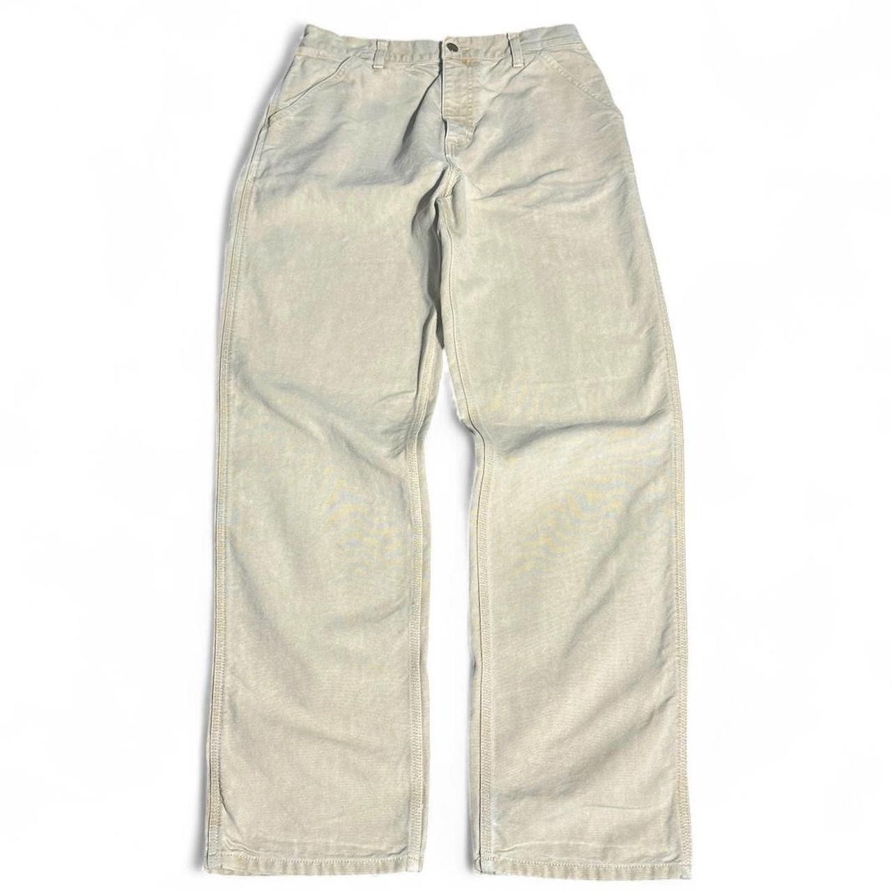 Carhartt Wip Carhartt WIP Work in Progress Beige Simple Pants 30 x 31 Size US 30 / EU 46 - 1 Thumbnail