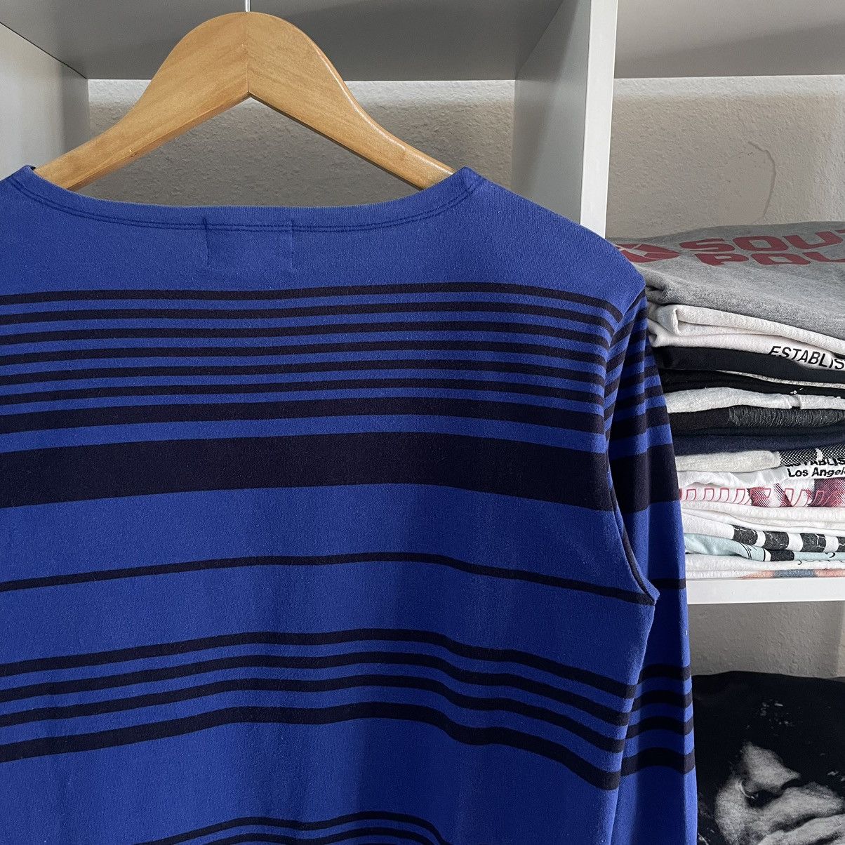 Vetements 🇯🇵 EDIFICE Vetements Pour Homme Women Stripe Blue Longsleeve Size US S / EU 44-46 / 1 - 9 Thumbnail