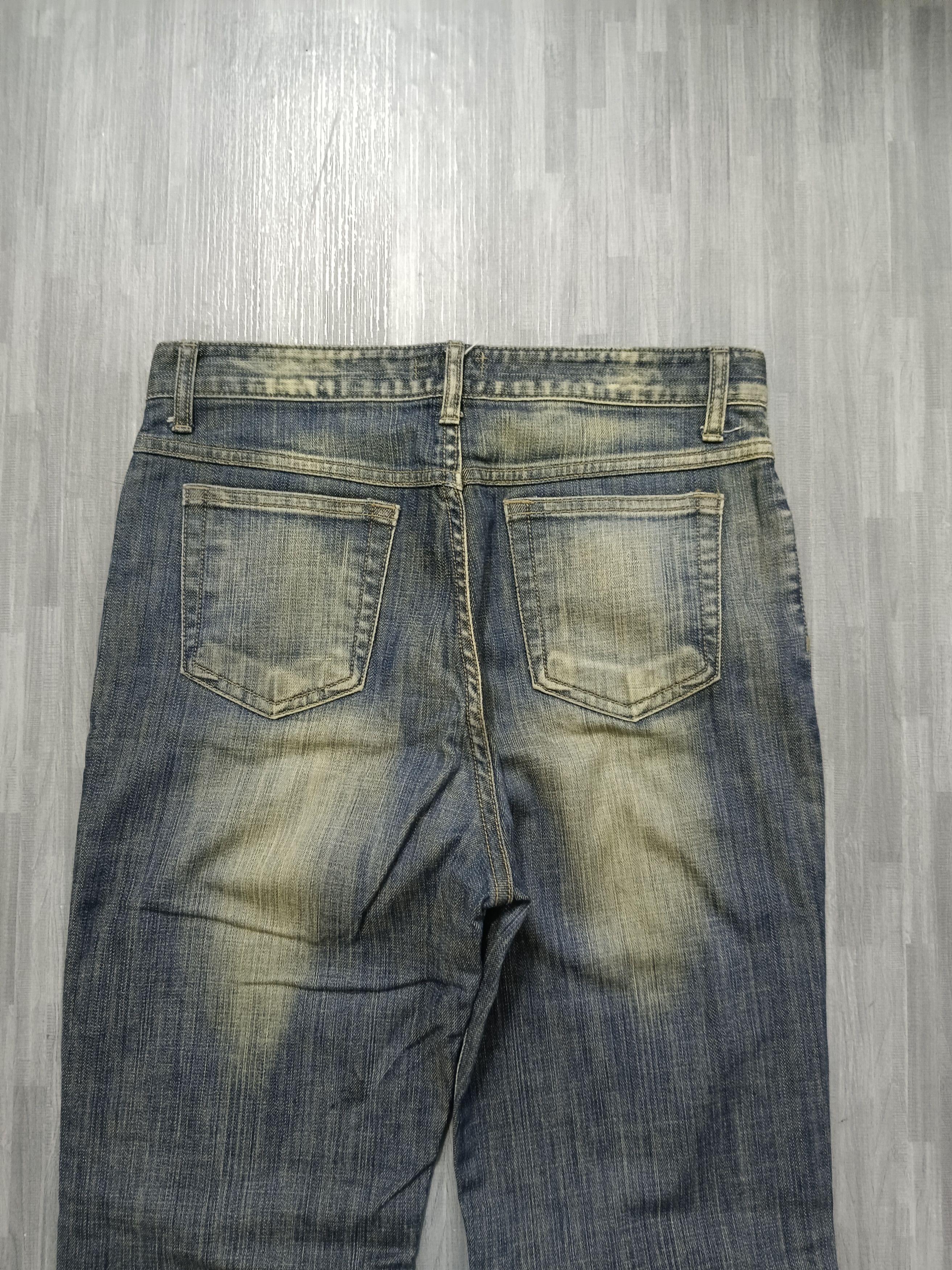 Japanese Brand RUSTY FLARE SWAROVSKI AR-DI-LA DENIM PANTS Size US 31 - 5 Thumbnail
