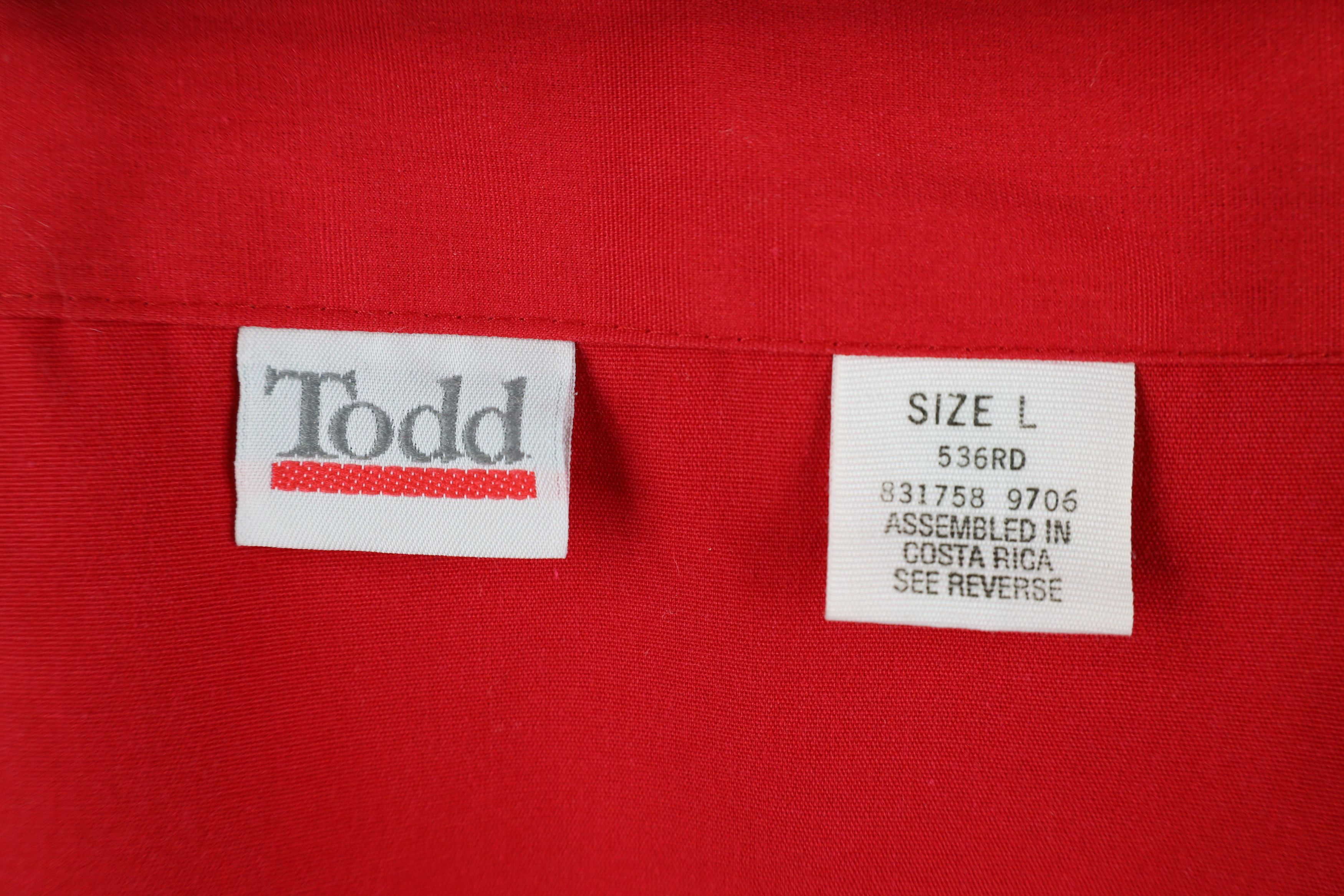 Vintage Vintage 90s Streetwear Super K Mart Center Greeter Vest Red Size US L / EU 52-54 / 3 - 10 Thumbnail