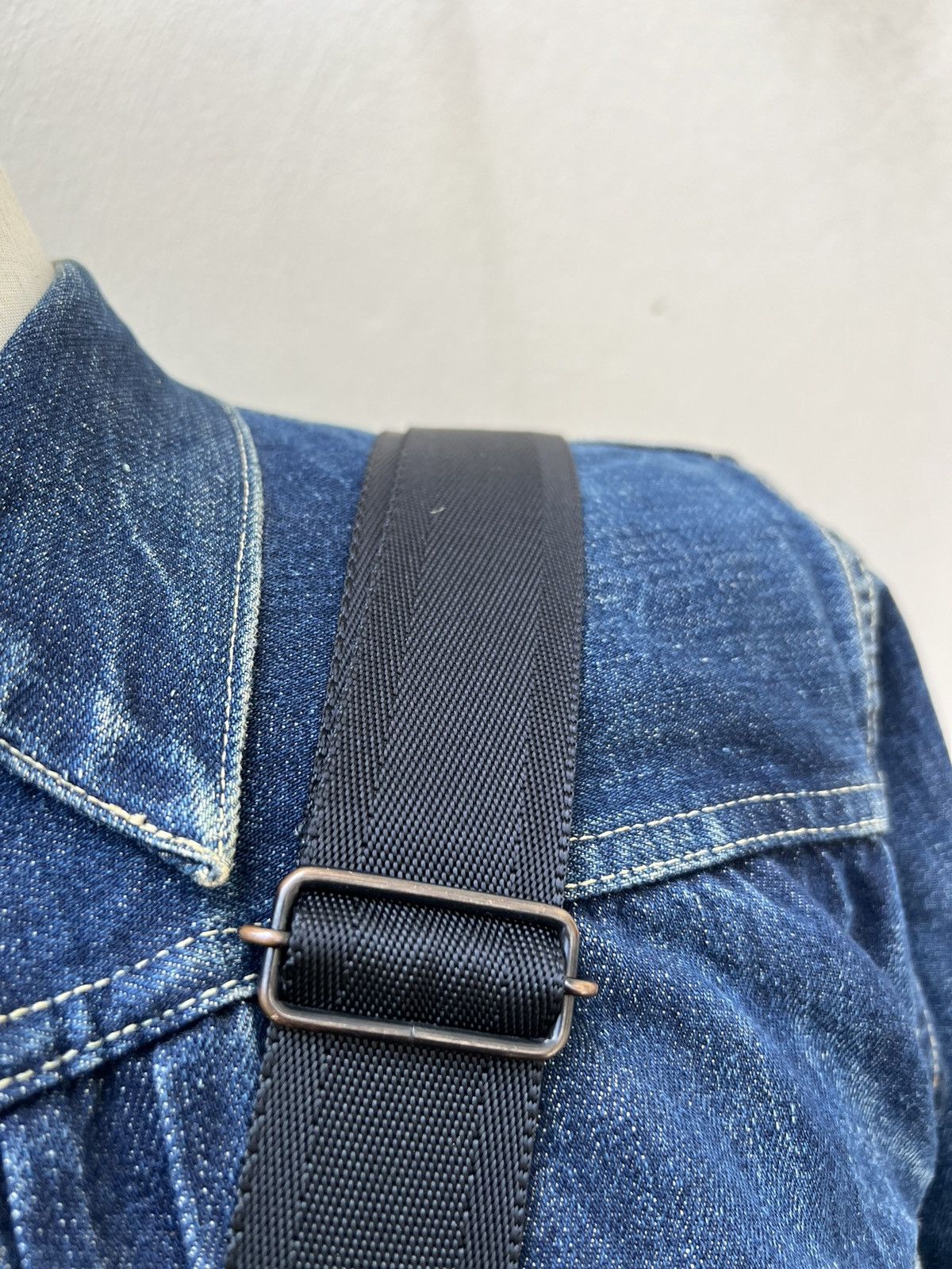 Yohji Yamamoto Vintage Yohji Yamamoto Y’saccs Pour Homme Sling Bag Black Size ONE SIZE - 5 Thumbnail