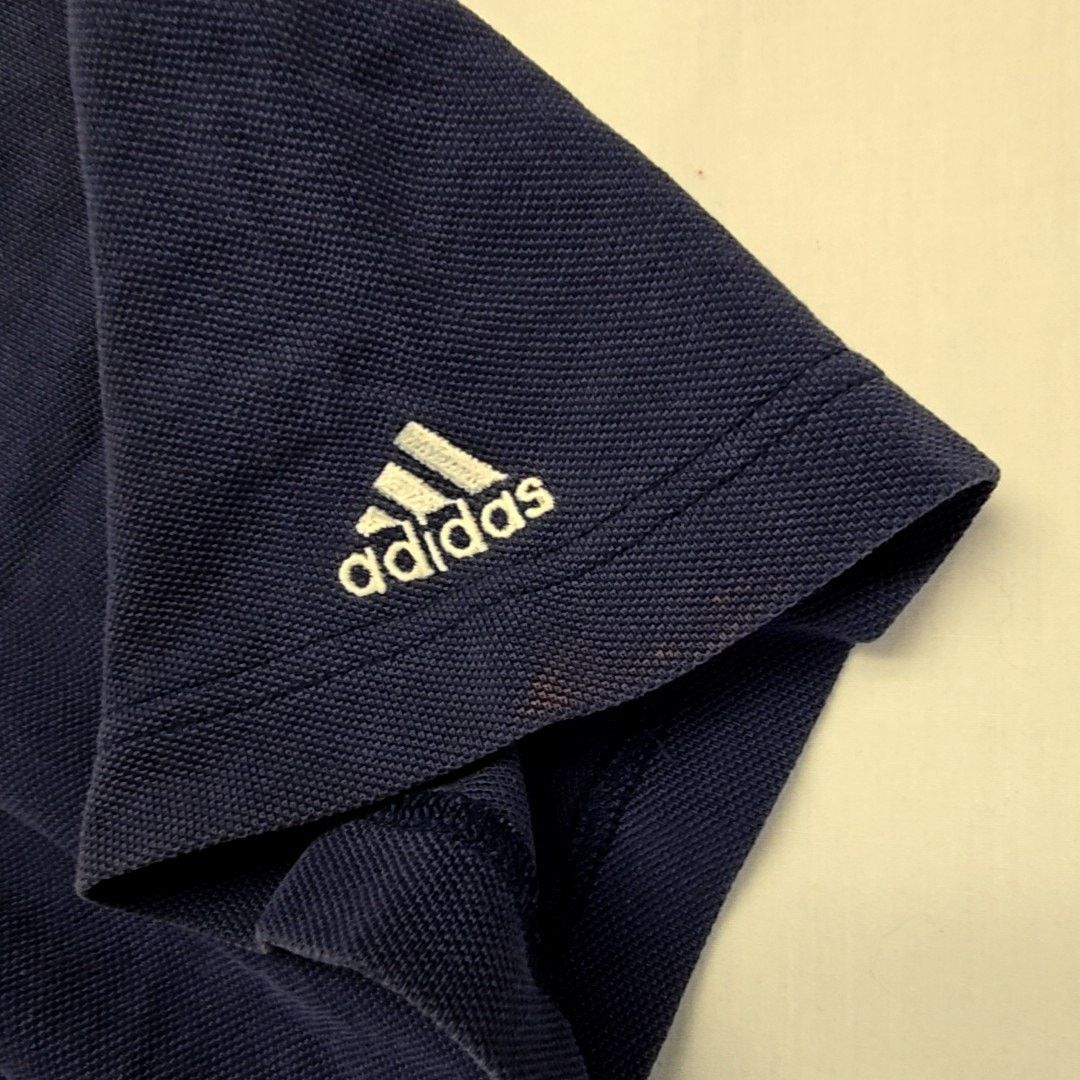 Adidas Vintage USA Olympic Polo Adidas Blue Embroidered Large Shirt Size US L / EU 52-54 / 3 - 5 Thumbnail