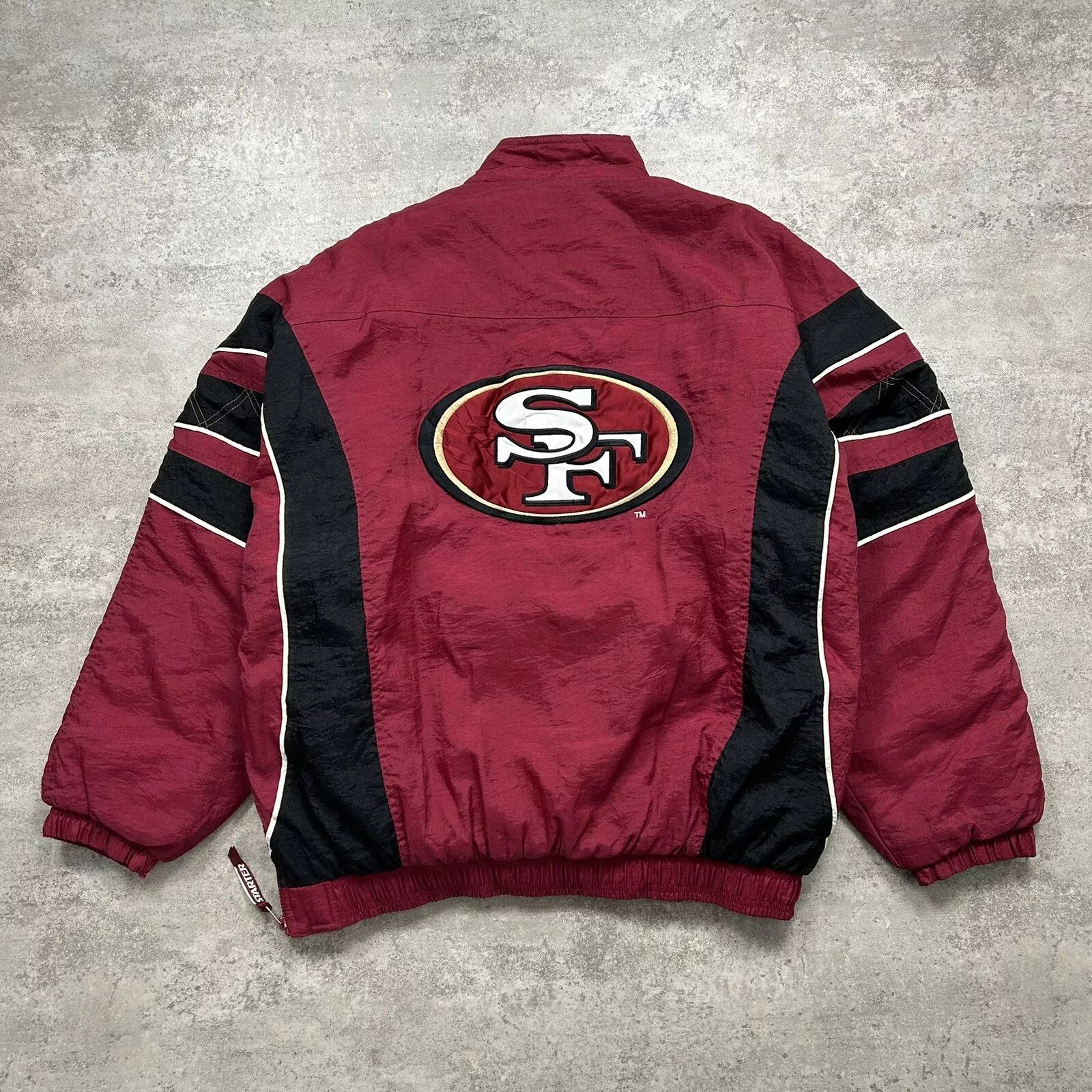 NFL × Starter × Vintage SAN FRANCISCO 49ERS STARTER PUFFER JACKET SIZE XXL 2XL Size US XXL / EU 58 / 5 - 1 Thumbnail
