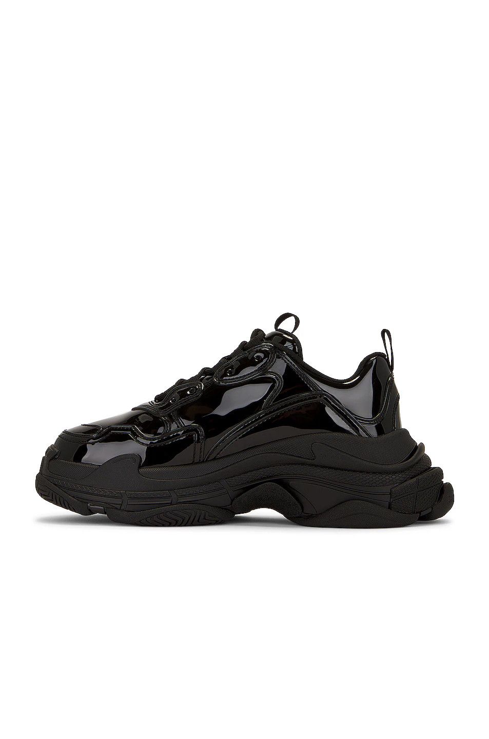 Balenciaga o1mt1gz0924 Triple S Sneakers in Black Size US 6 / EU 39 - 5 Thumbnail