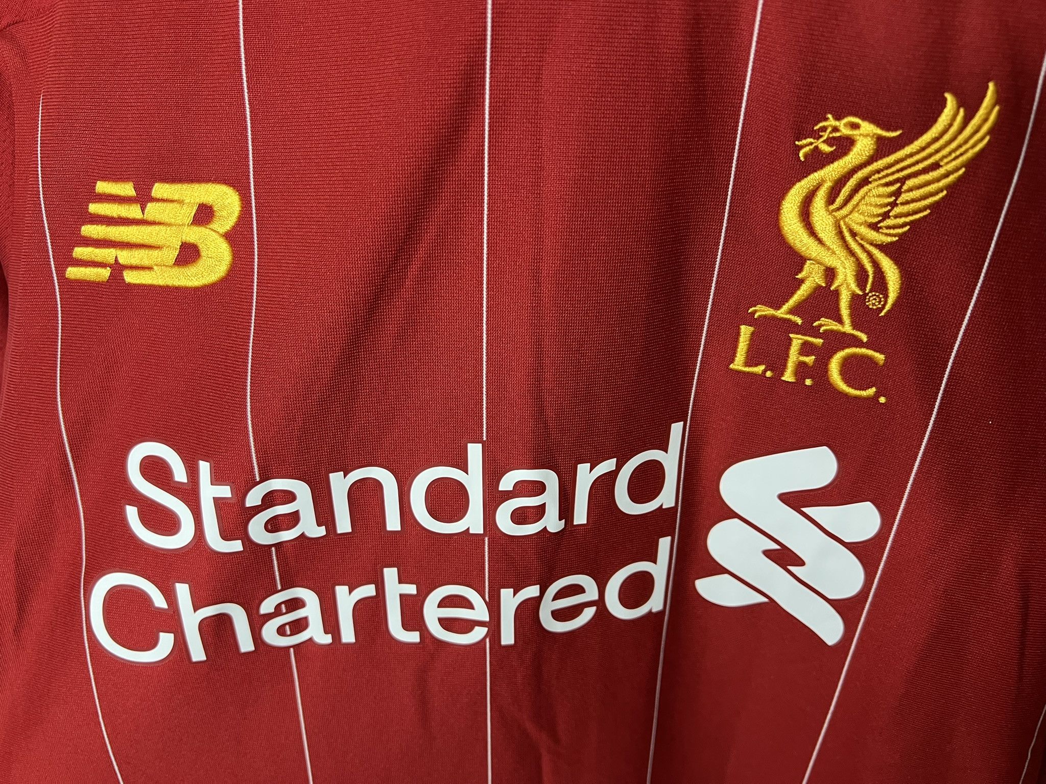 New Balance LIVERPOOL 2019 2020 HOME FOOTBALL SHIRT SOCCER JERSEY Size US S / EU 44-46 / 1 - 3 Thumbnail