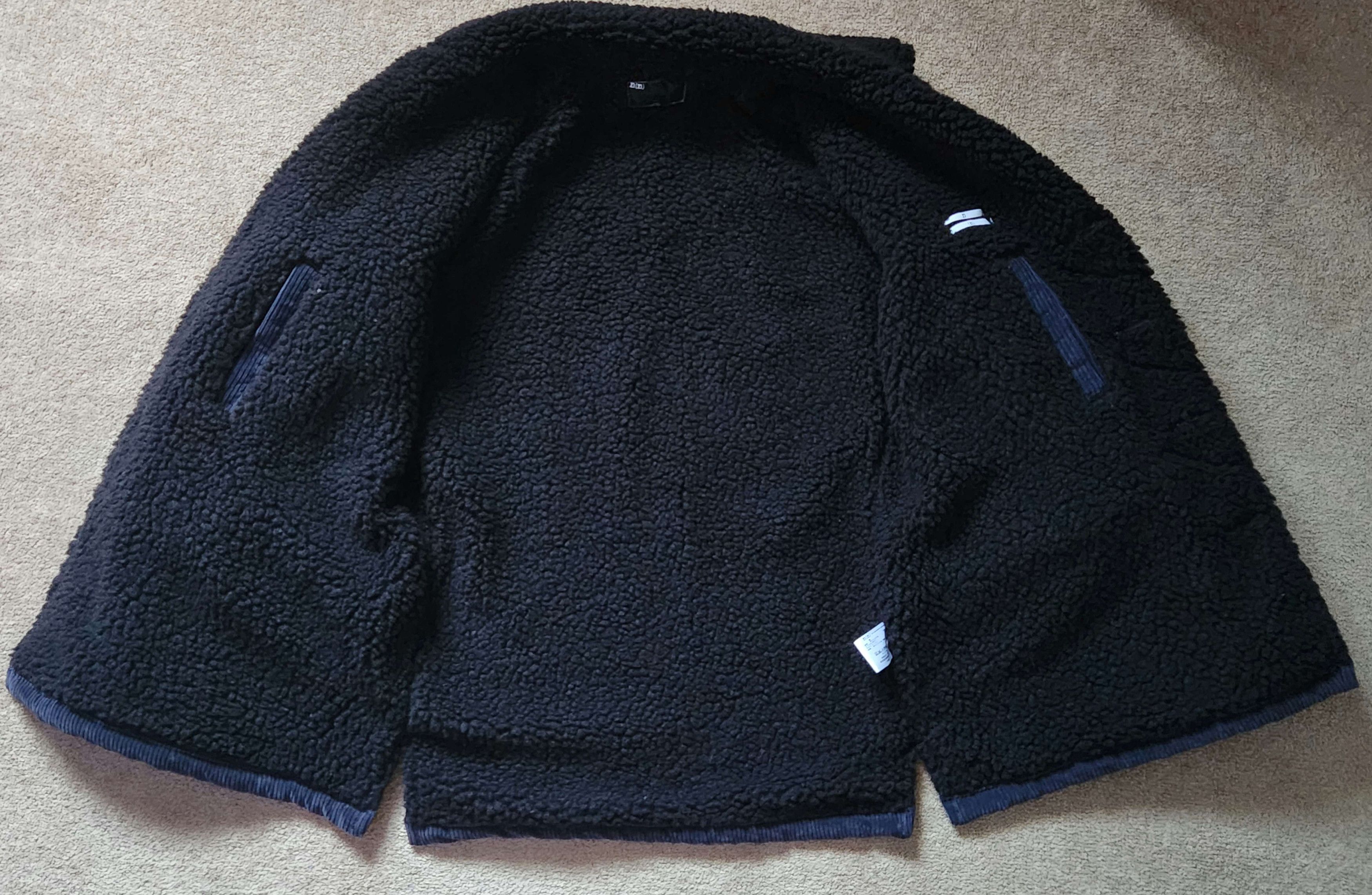 Number (N)ine Number (N)ine Navy Cordoruy Sherpa Lined Jacket (AW 2008) Size US L / EU 52-54 / 3 - 4 Thumbnail