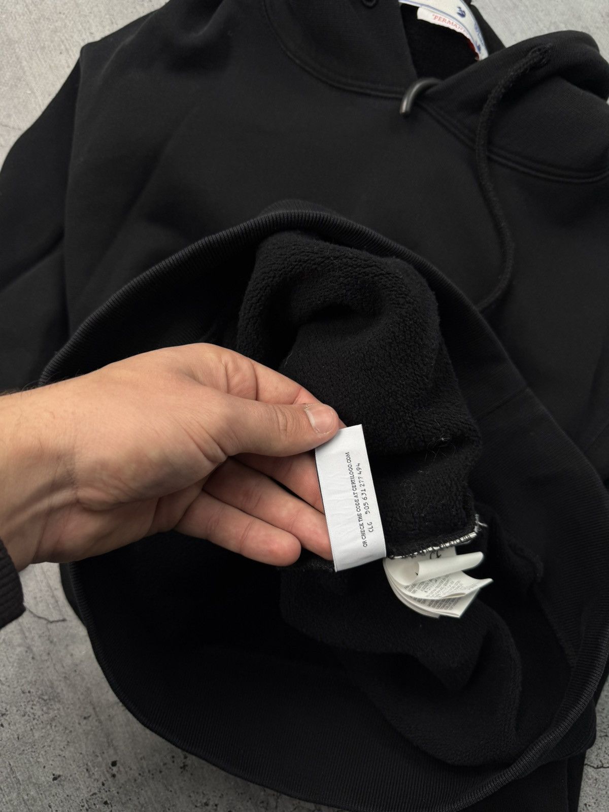 Off-White Black Off-White Over Sized Hoodie Size US S / EU 44-46 / 1 - 10 Thumbnail