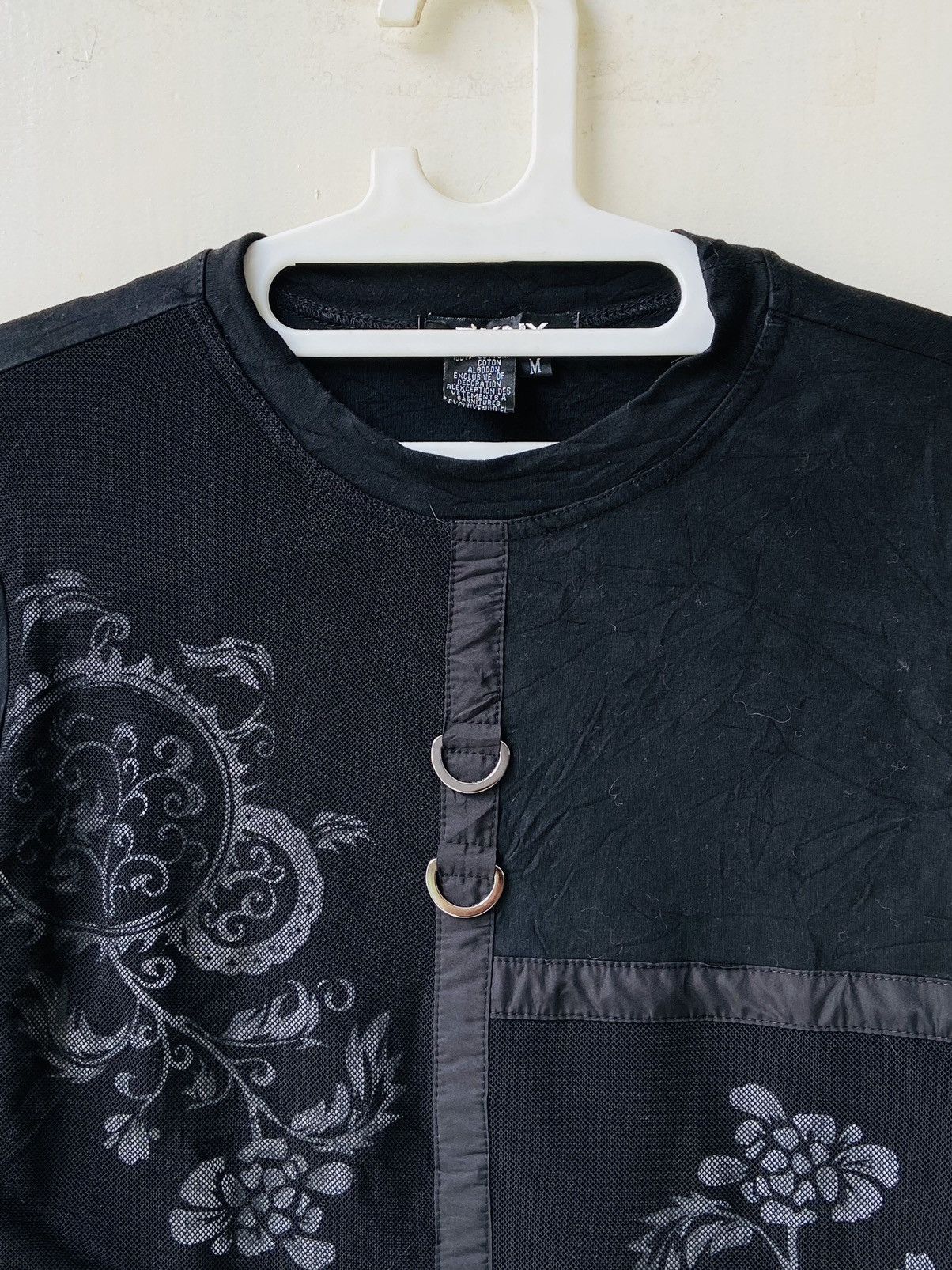 DKNY DKNY Black Mesh Long Sleeve Size US S / EU 44-46 / 1 - 8 Thumbnail